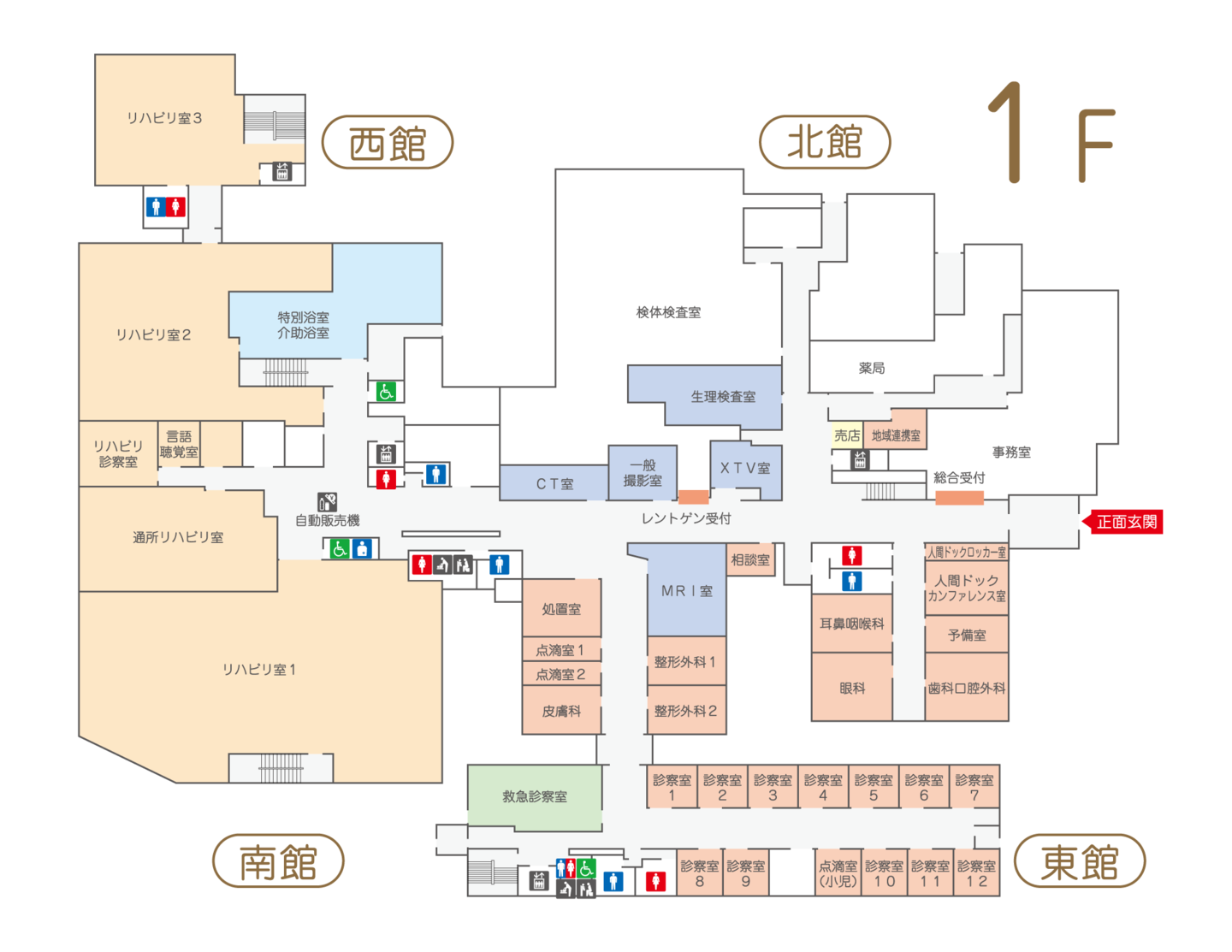 1階 フロアマップ