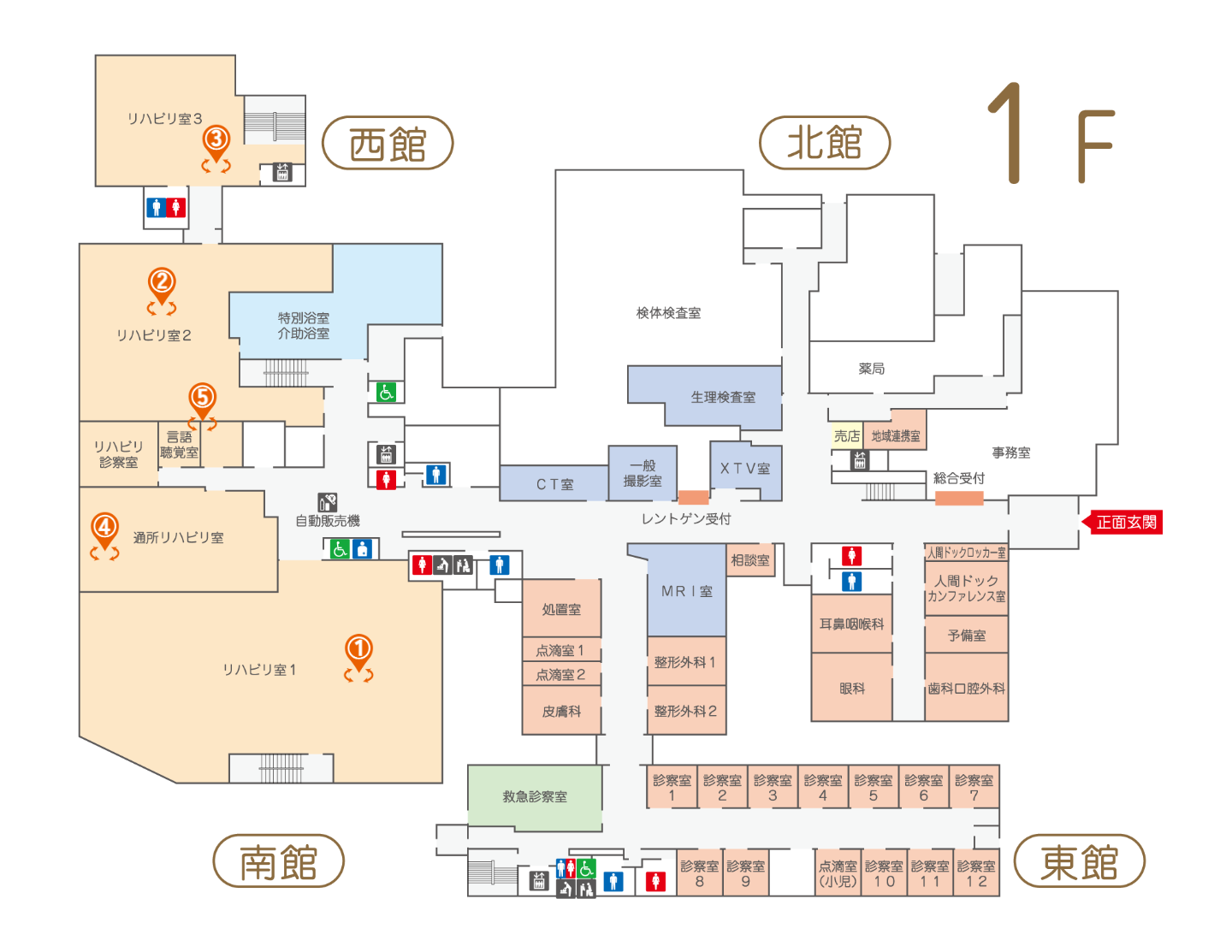 1階 フロアマップ